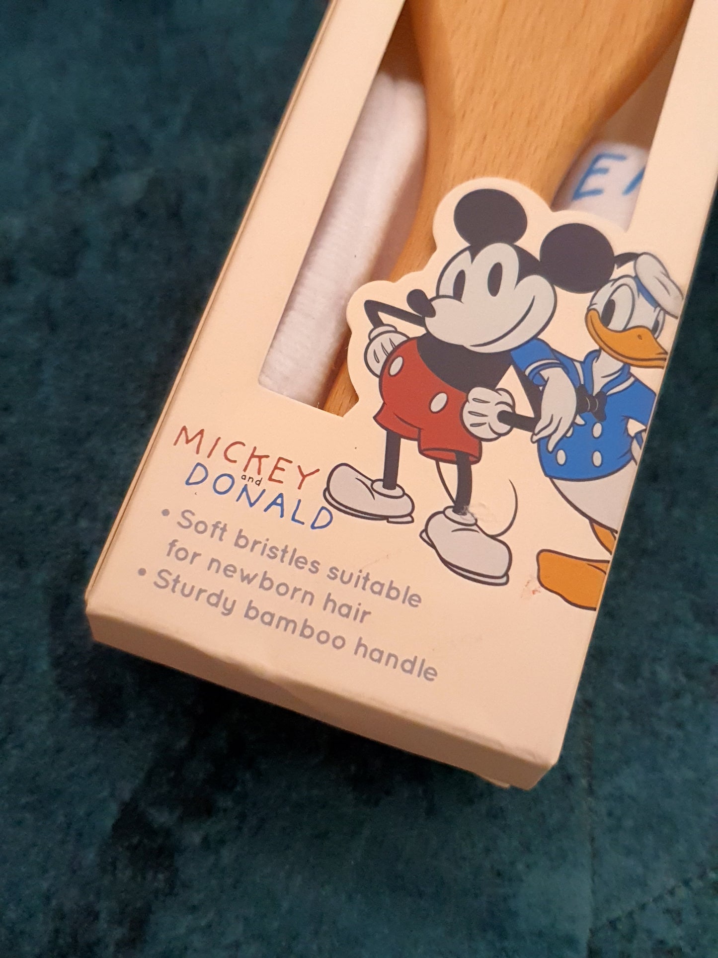 PRIMARK Mickey & Friends Daisy Duck Mini Paddle Hair Brush