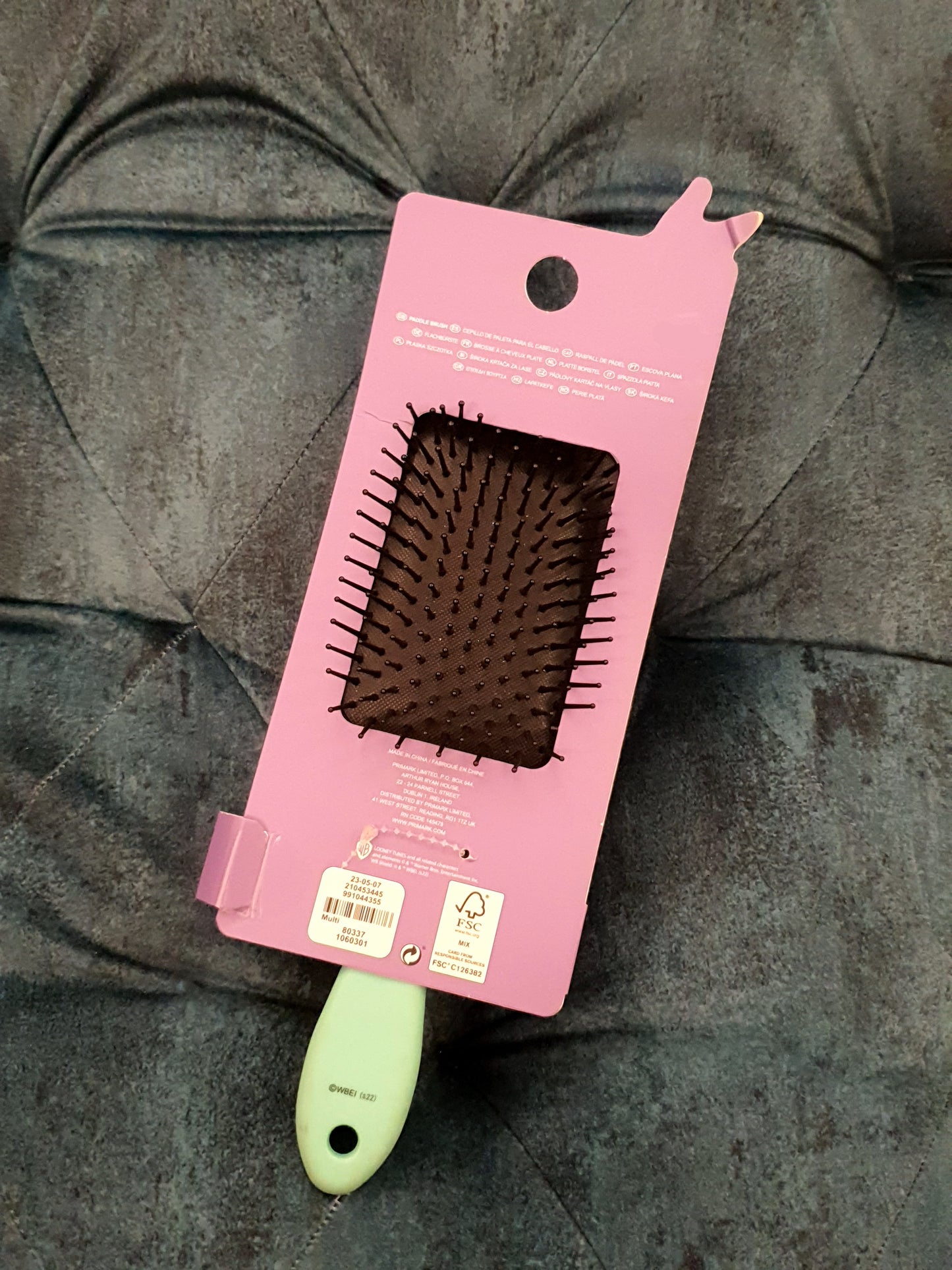 Primark Bugs Bunny Paddle Hair Brush