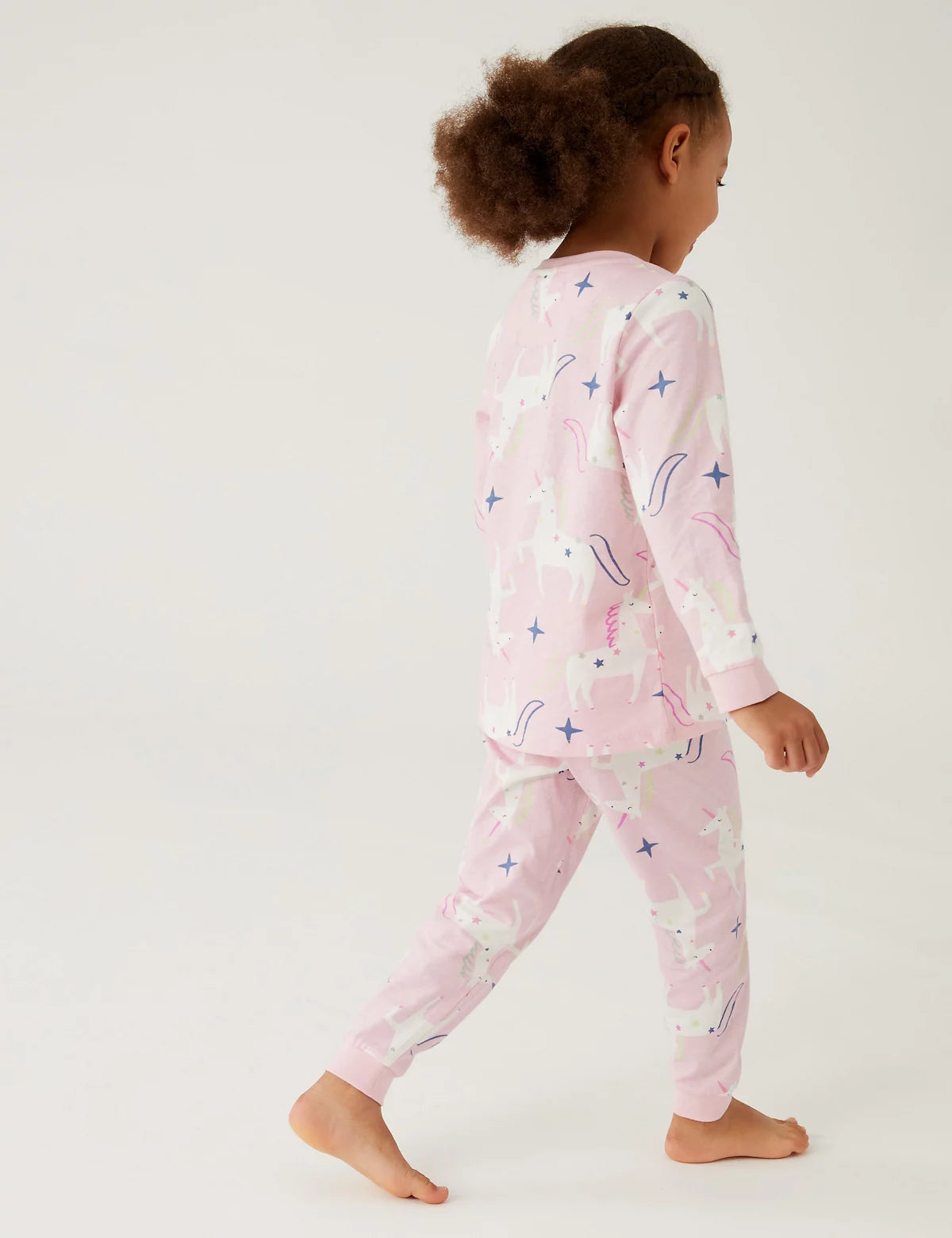 M&S 2pk Pure Cotton Unicorn Pyjama Sets
