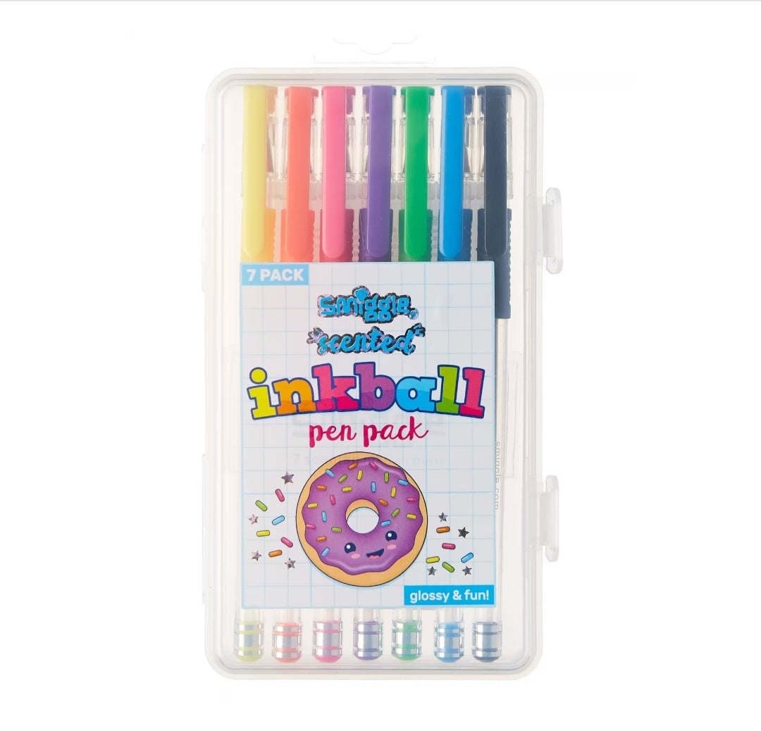 Smiggle Scented Inkball Penpack