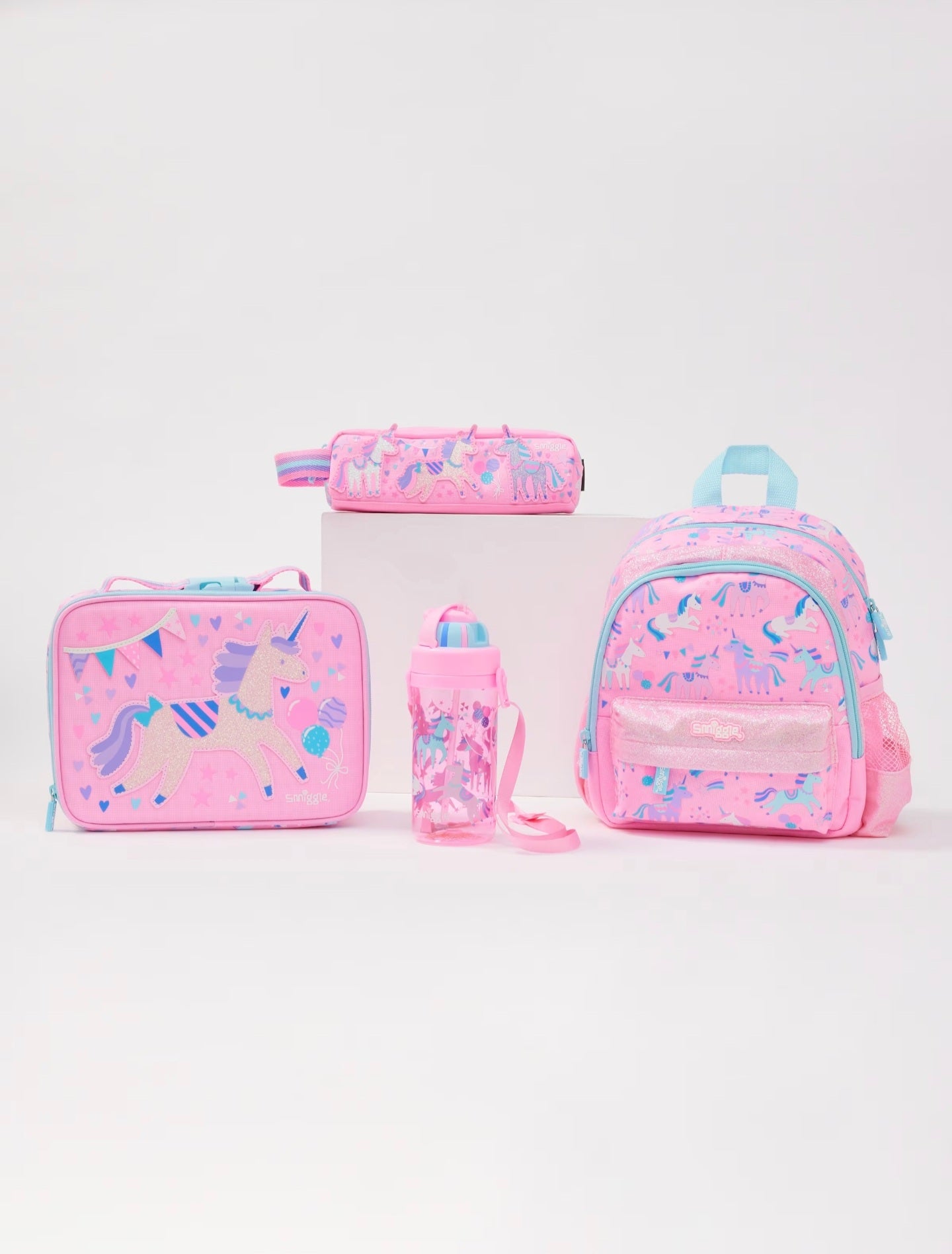 Smiggle Glide Teeny Tiny Backpack Classic Bundle
