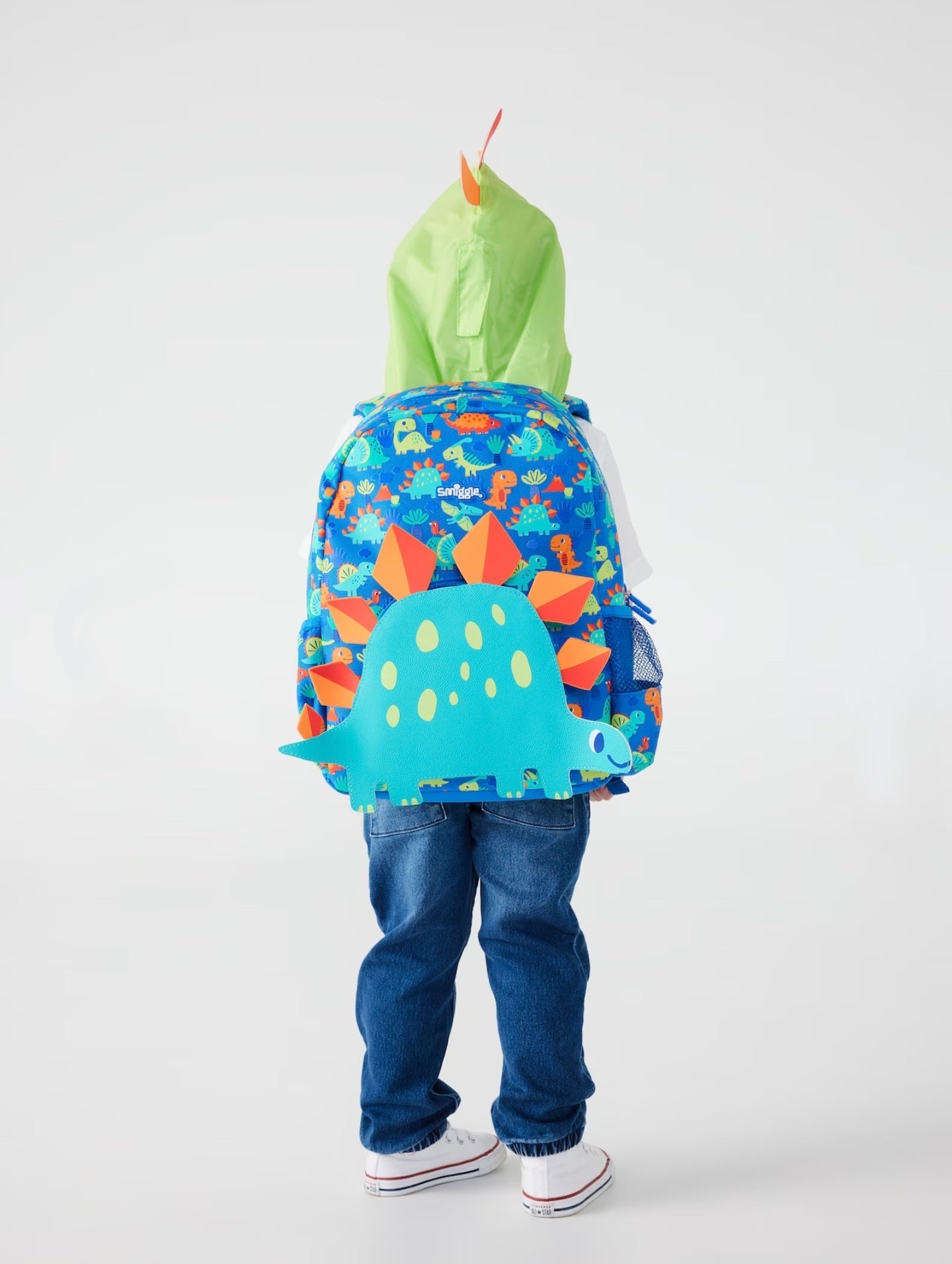 Smiggle Glide Junior Hoodie Bag - Blue