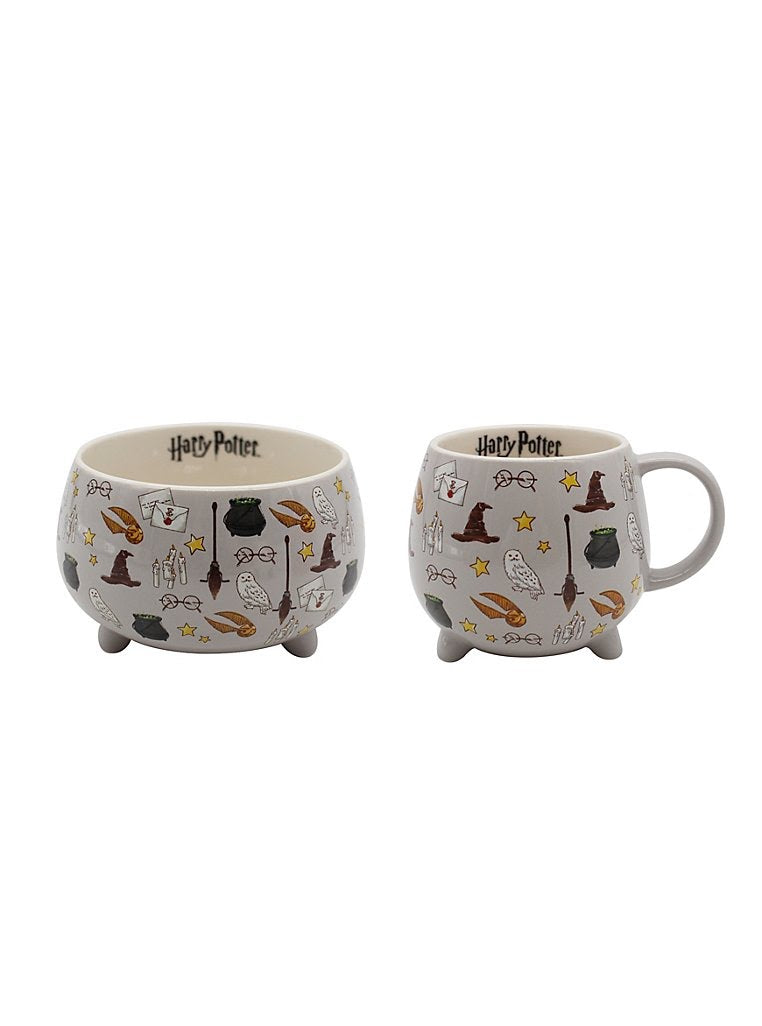 George Grey Harry Potter Mug & Bowls 4 Piece Set