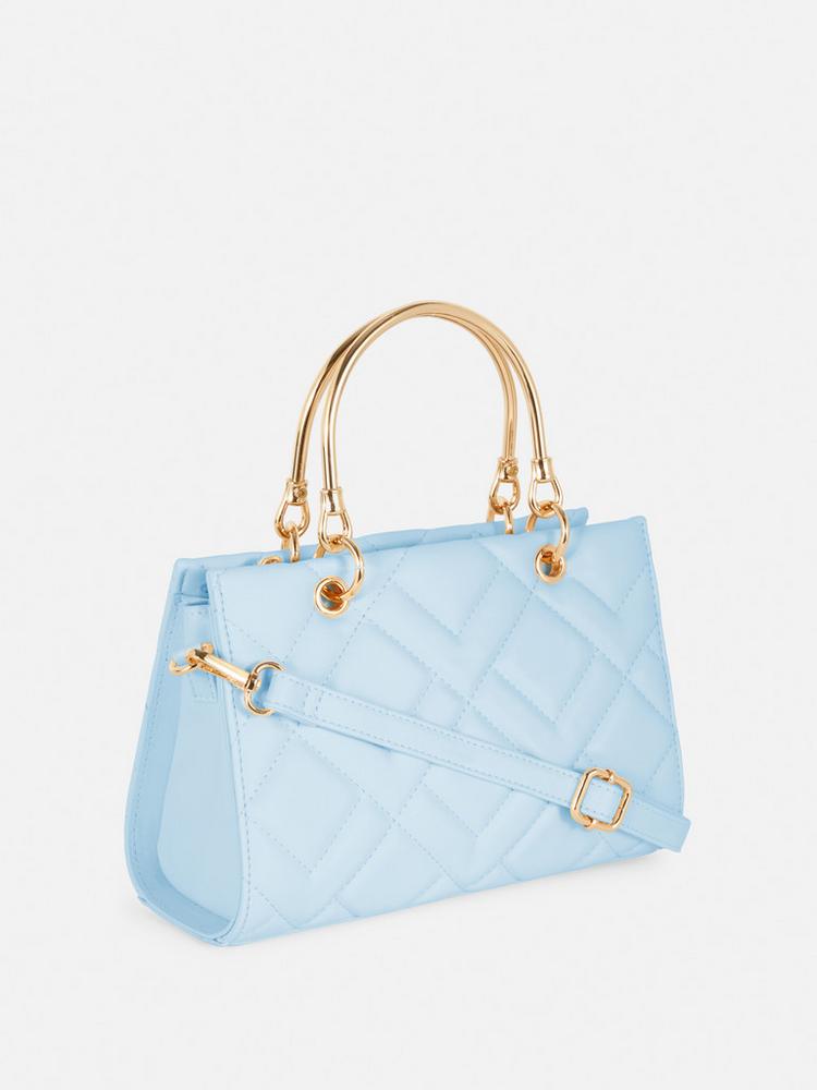 Metal Handle Mini Bag