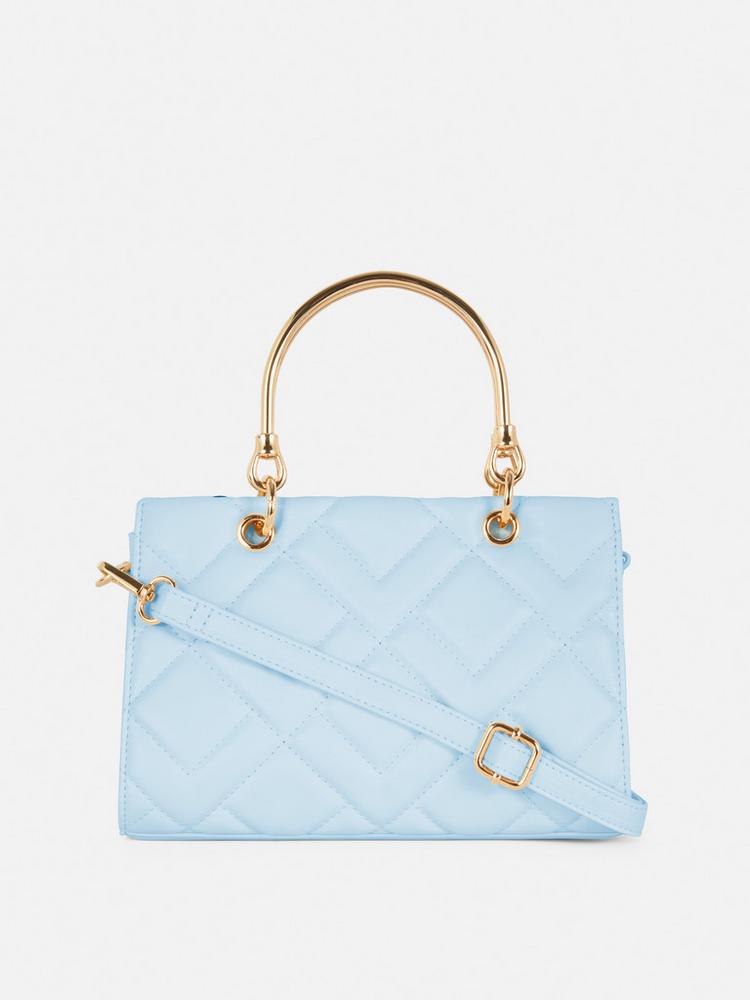 Metal Handle Mini Bag