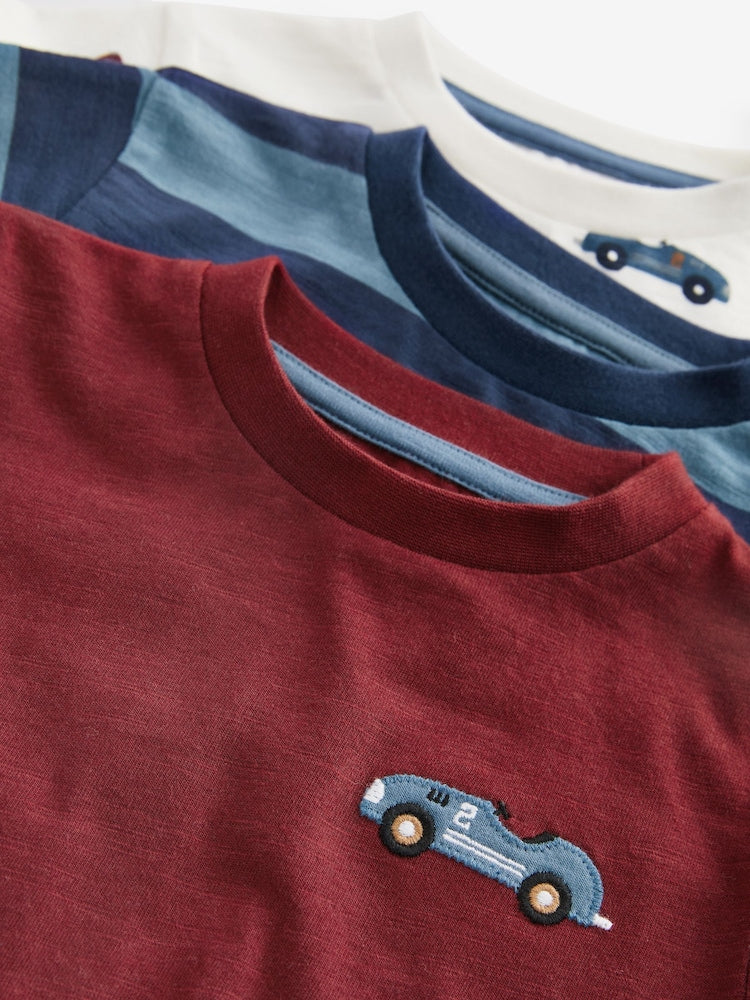 Next Short Sleeve Character T-Shirts 3 Pack