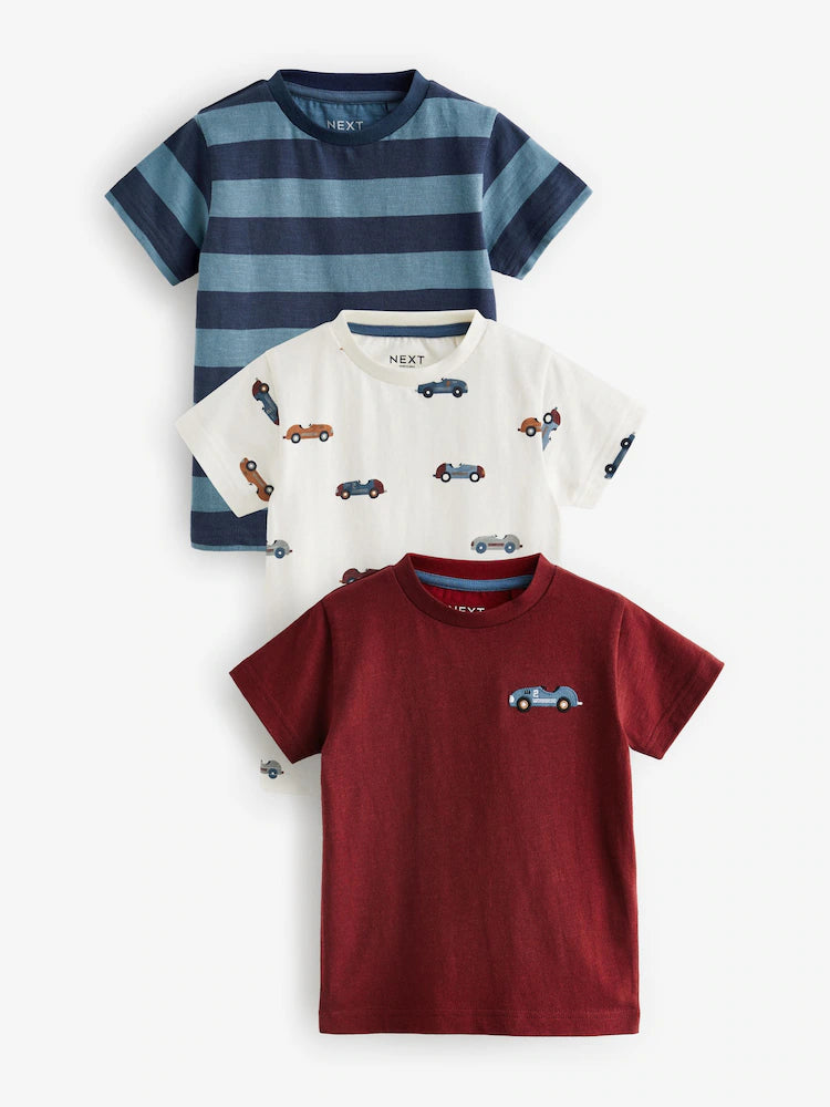 Next Short Sleeve Character T-Shirts 3 Pack