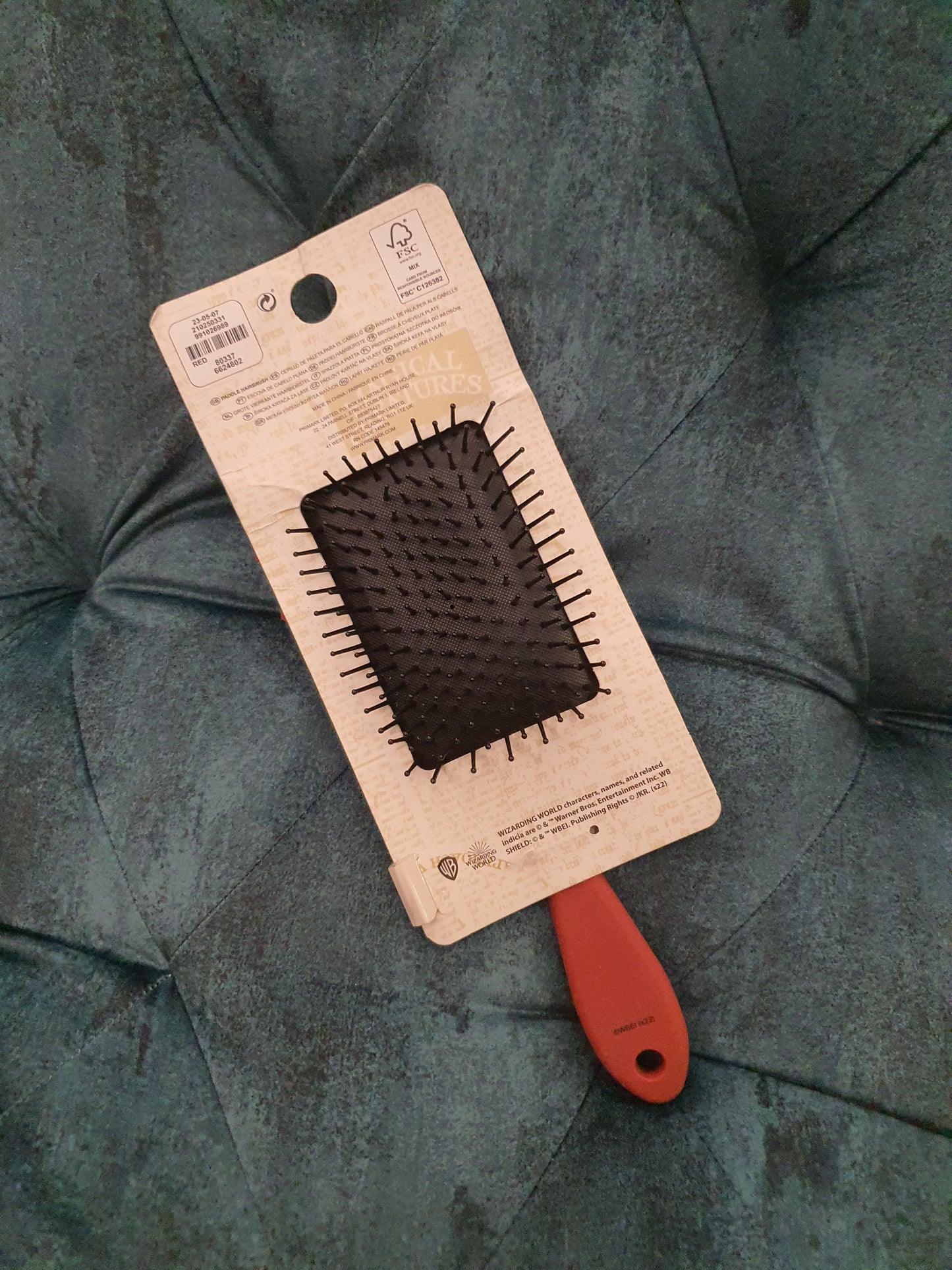 Gryffindor Paddle Hair Brush