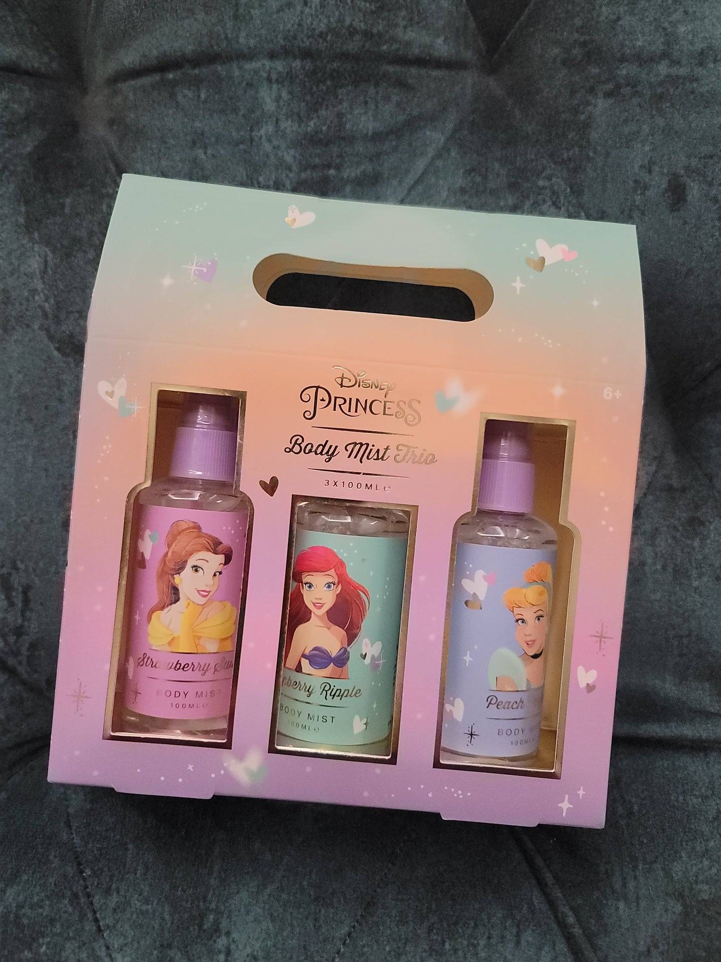 Disney Princess Body Mist Trio