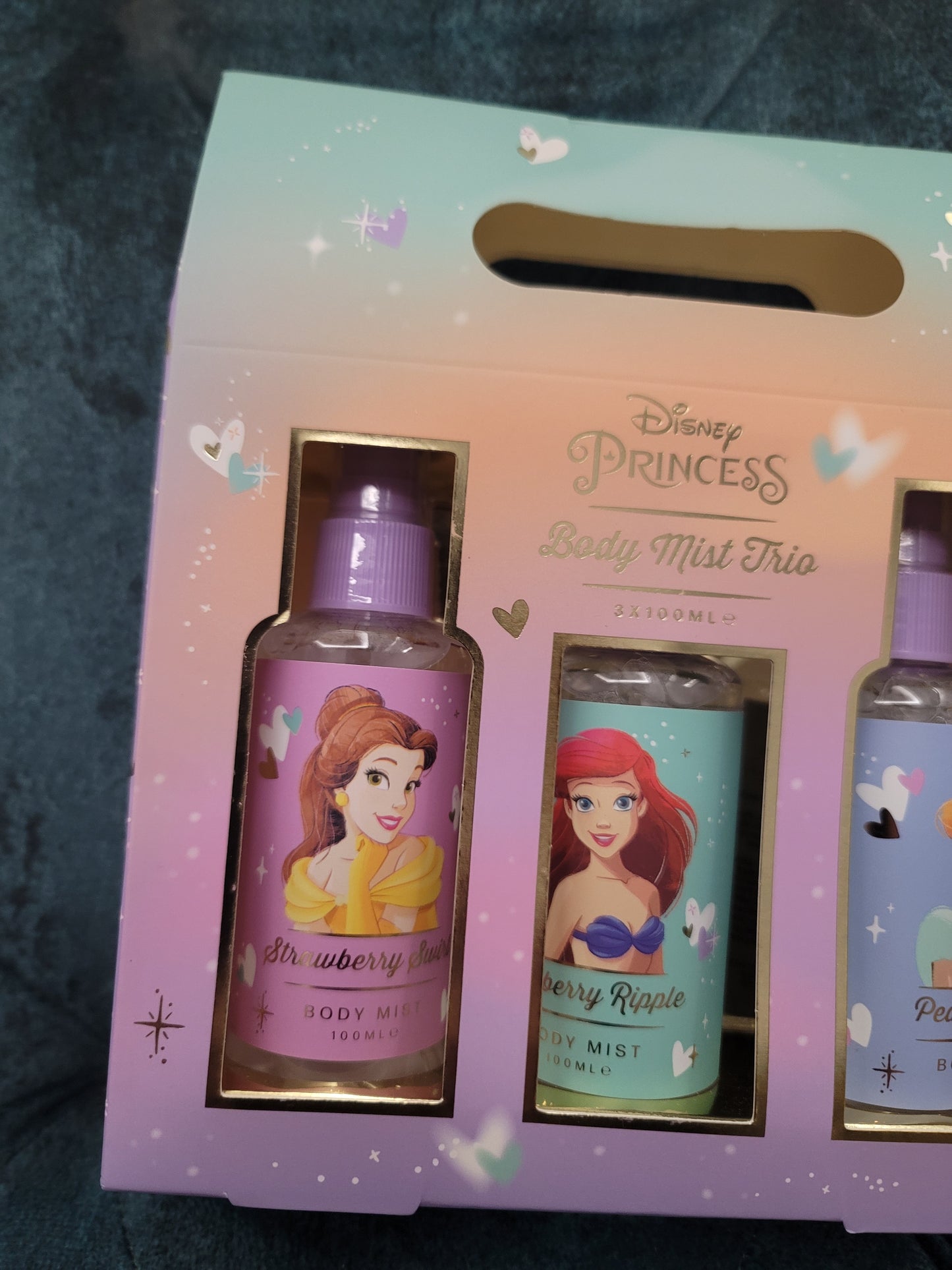 Disney Princess Body Mist Trio