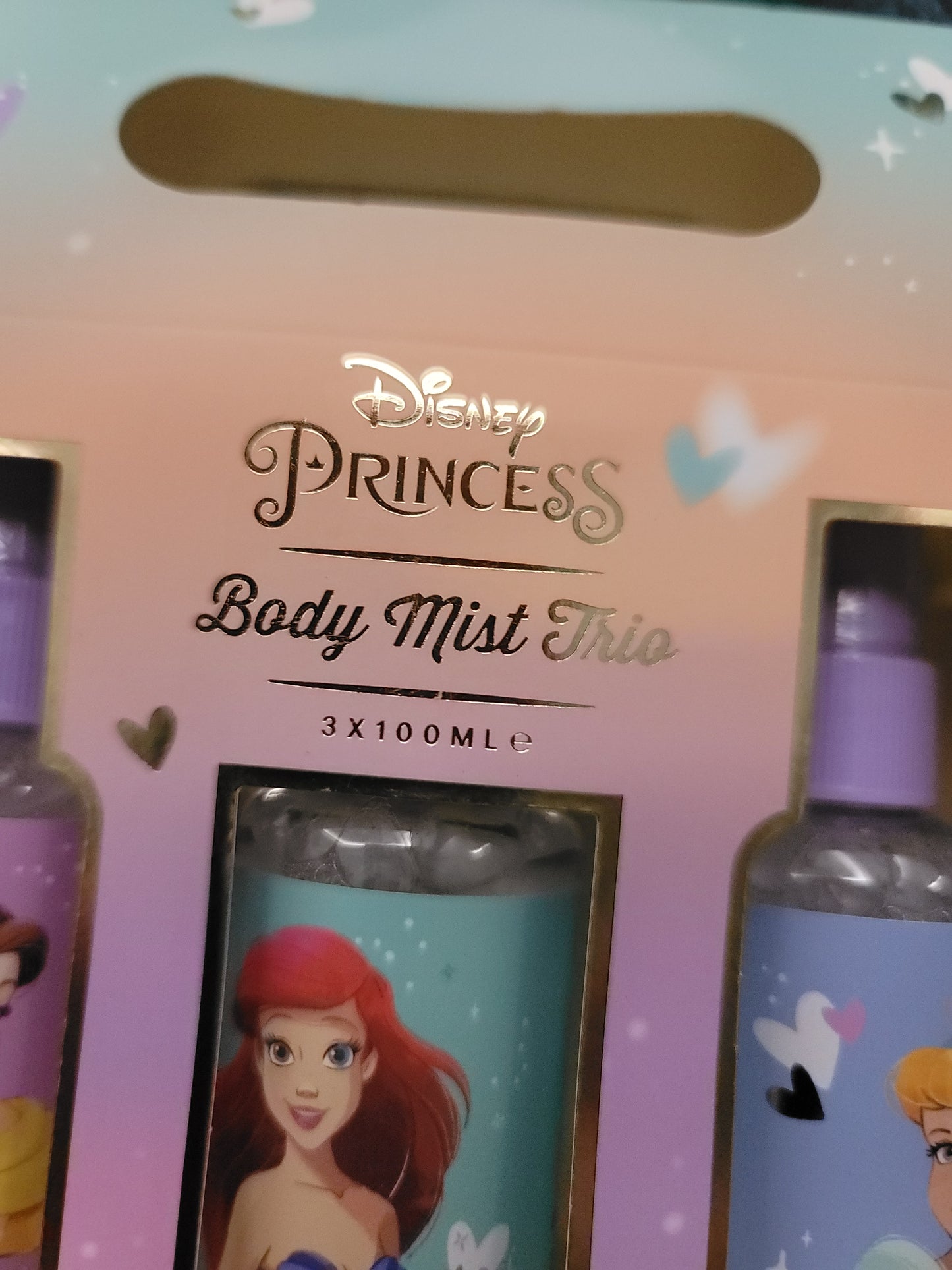 Disney Princess Body Mist Trio