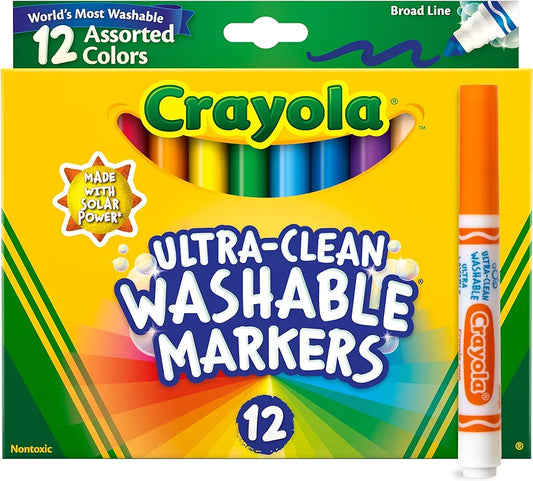 Crayola Ultra-clean Washable Markers 12