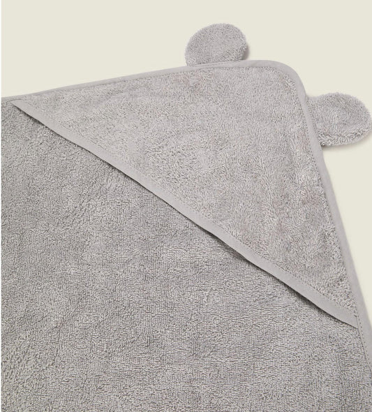 Classic Grey Hooded Towel
