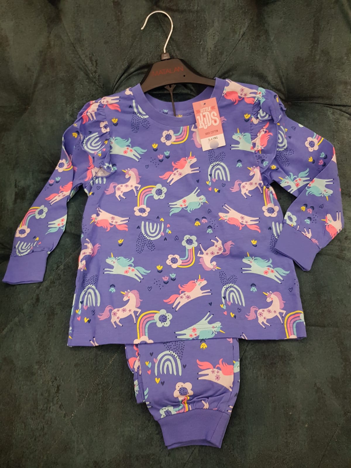 MATALAN Unicorn pajama set