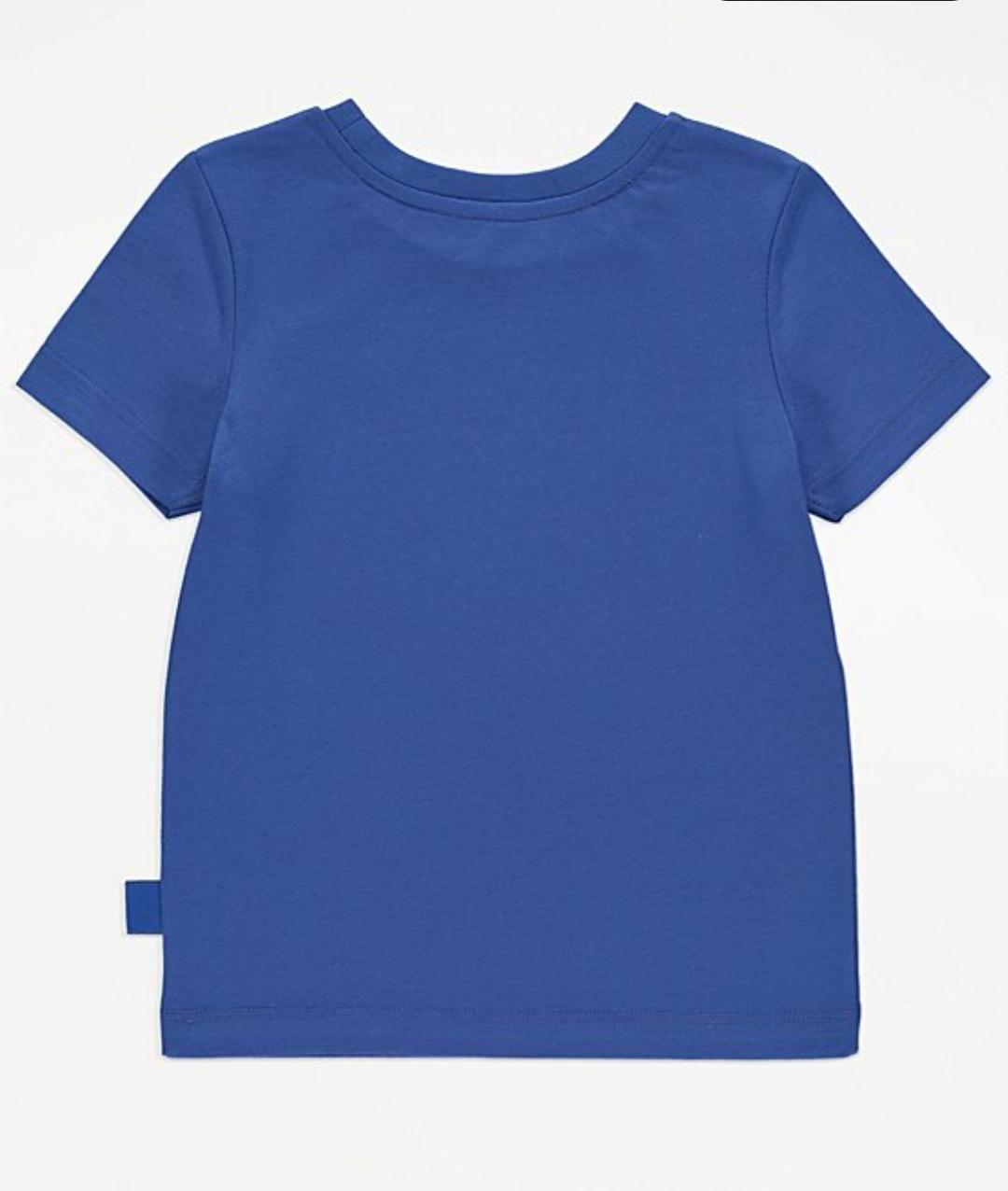 GEORGE PAW Patrol Navy Birthday Graphic Print T-Shirt