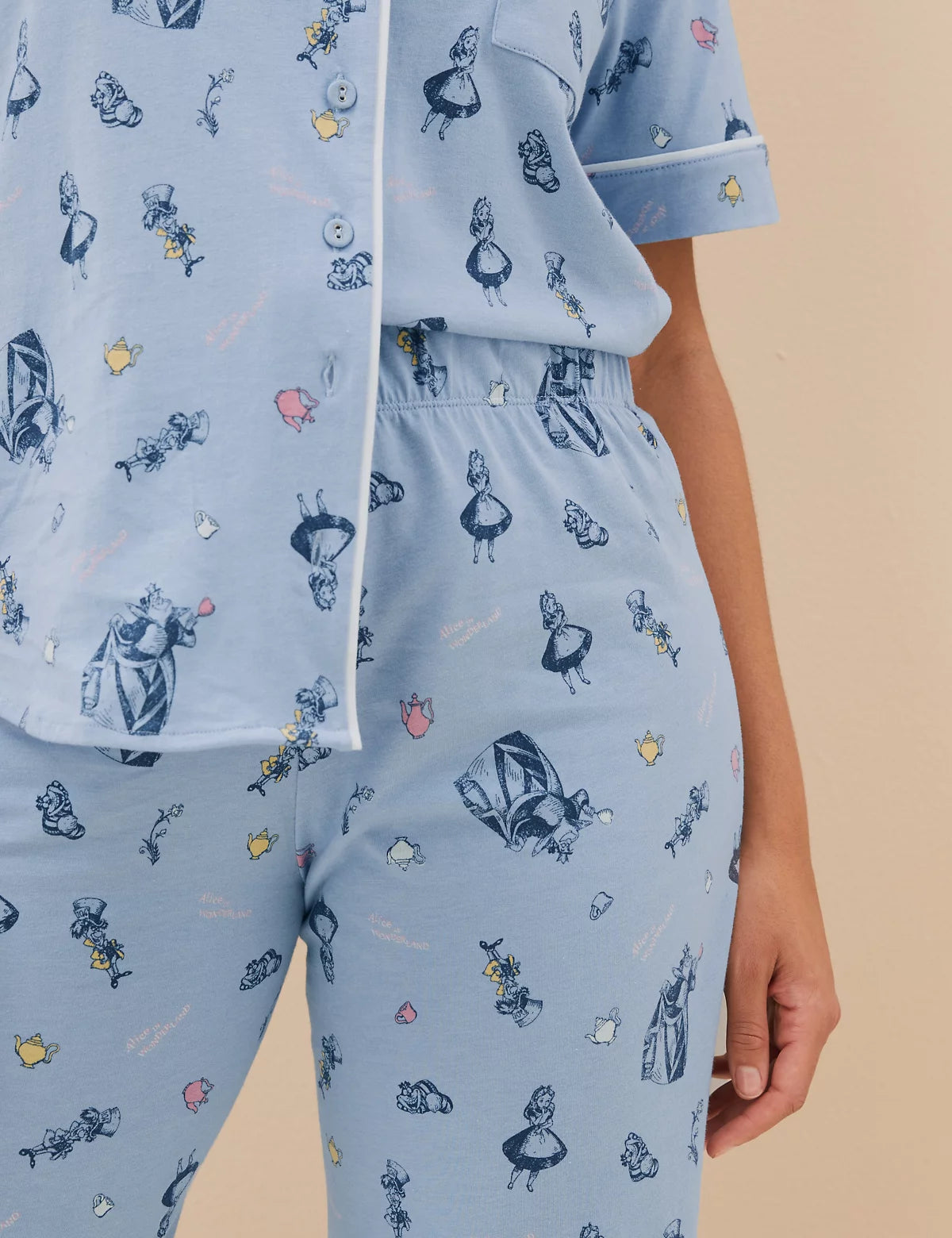 M&S COLLECTION
Cotton Rich Alice in Wonderland™ Pyjama Set