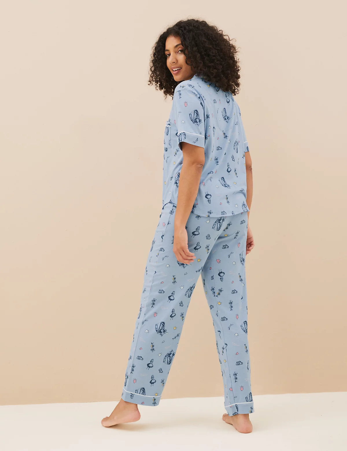 M&S COLLECTION
Cotton Rich Alice in Wonderland™ Pyjama Set