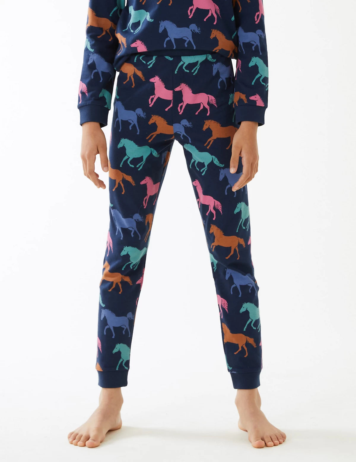M&S COLLECTION
Cotton Rich Horse Print Pyjamas
