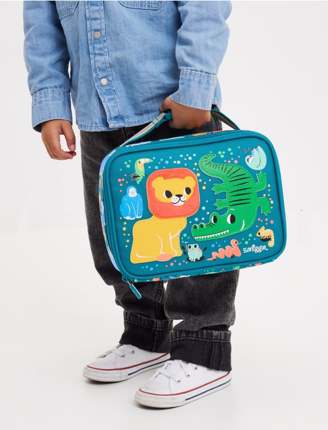 Smiggle Big Dreams Teeny Tiny Square Lunchbox