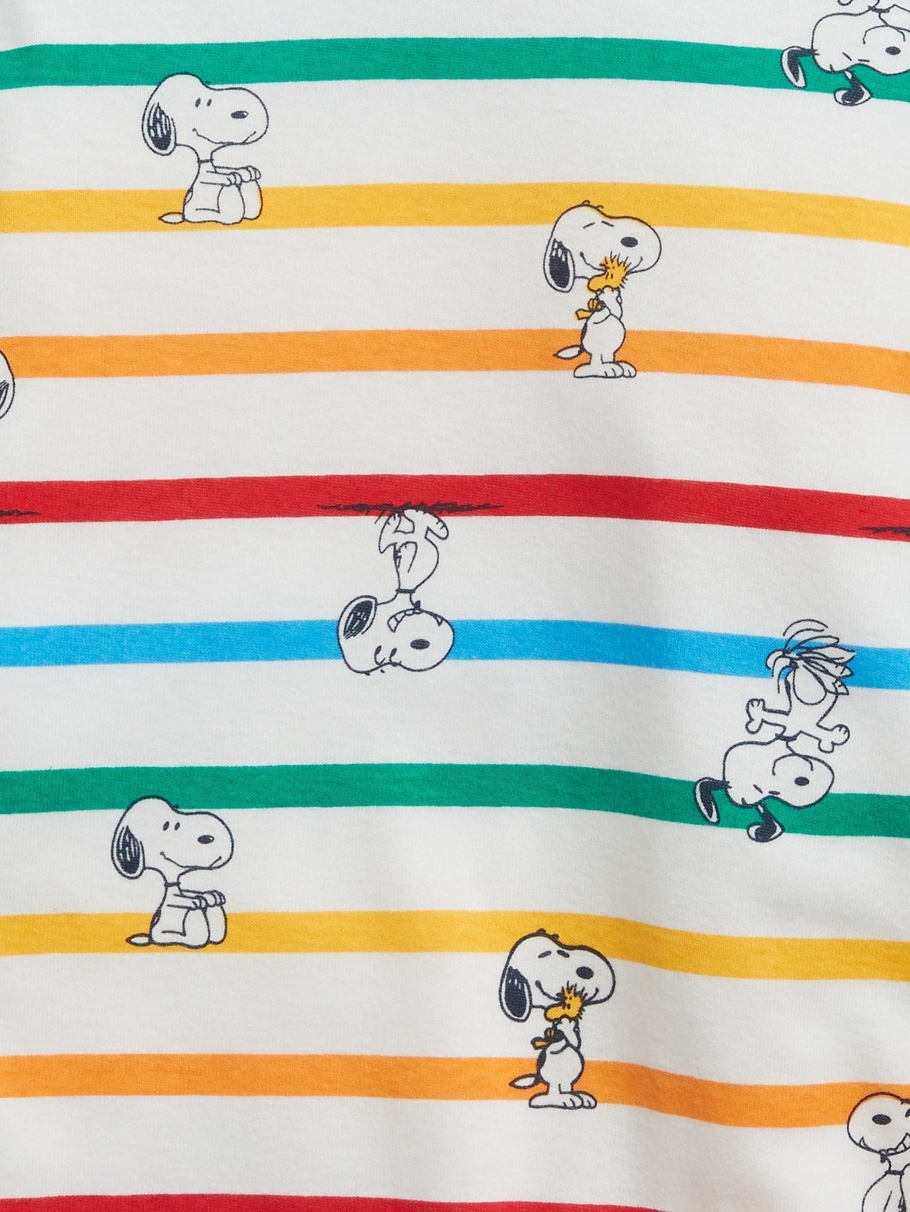 Gap 100% Organic Cotton Snoopy PJ Set